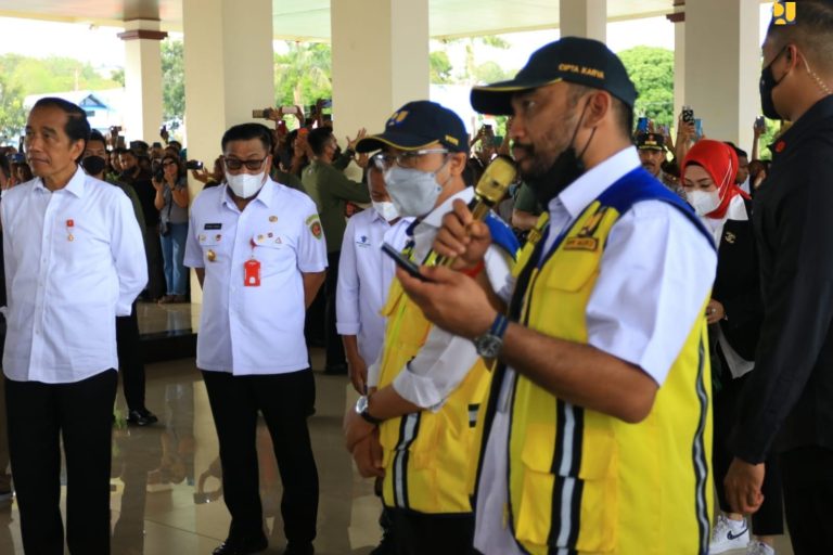 Saat Kunjungan Ke Saumlaki Presiden Sempat Tinjau Penataan Kawasan MTQ