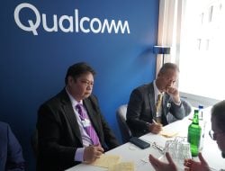 Bertemu Bos Qualcomm, Airlangga Bahas Teknologi Digital Indonesia