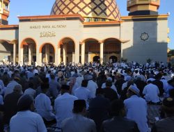 Ribuan Umat Muslim di Ambon Laksanakan Sholat Ied