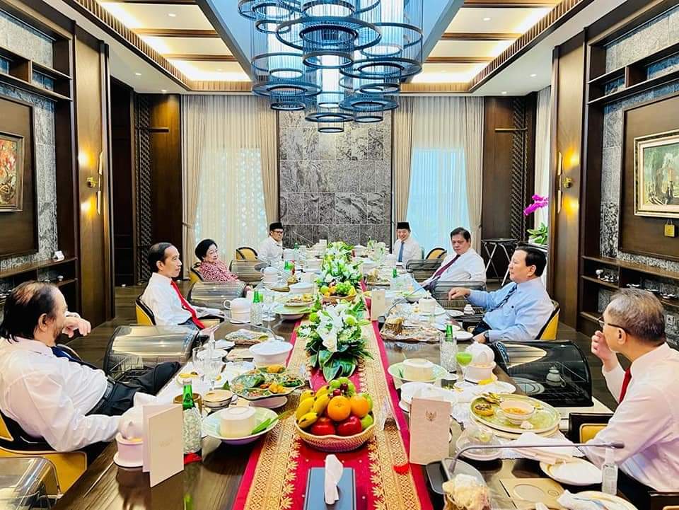 Jamuan Makan Presiden Joko Widodo