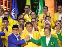 Koalisi Golkar, PAN, dan PPP Kompak di Kabinet Jokowi