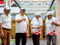 Tiga Menteri Ikut Jalan Santai, Airlangga “Gandeng” Dua Menteri Era SBY