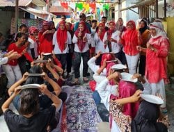 Lomba Makan Papeda, Hingga Estafet Tepung Menutup Tradisi HUT RI di Ponegoro