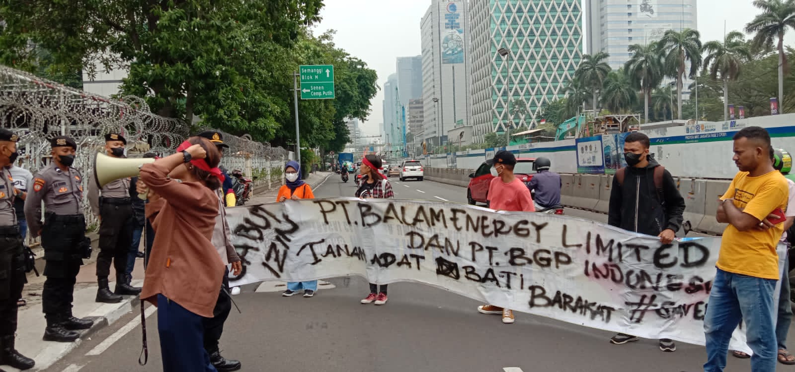 Demo Gerakan Save Bati di Jakarta