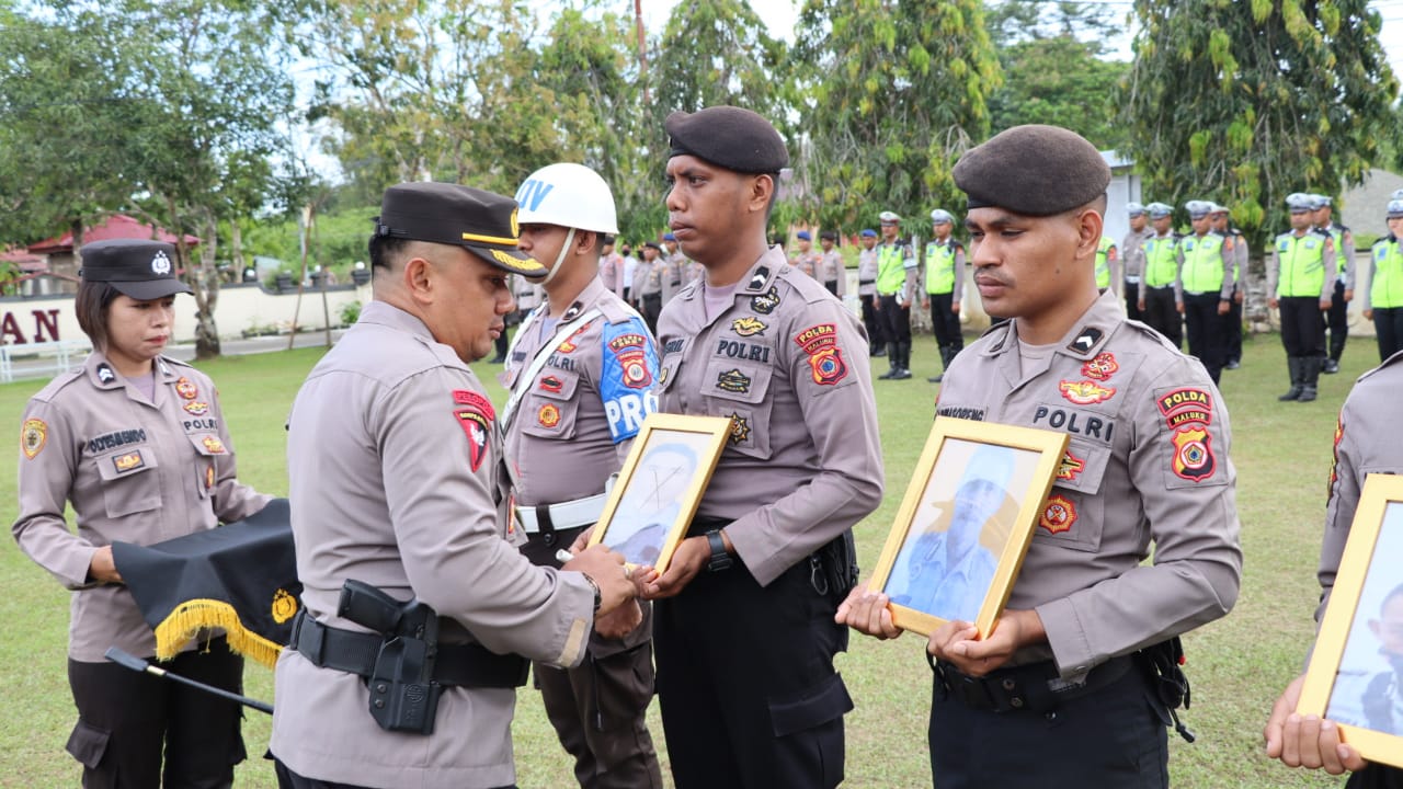 Kapolda Maluku Pecat Lima Polisi