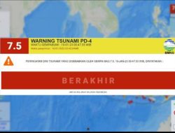 Paska Gempa M 7,5 di Maluku, BMKG: Peringatan Tsunami Berakhir