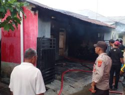 Rumah Warga Hative Kecil Terbakar, Polisi: Akibat Kompor Meledak