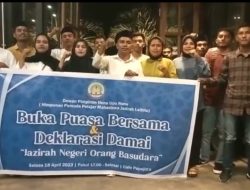 Pemuda dan Mahasiswa Jazirah Leihitu Deklarasikan Perdamaian