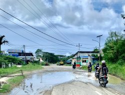Jalan Penuh Lubang di Kota Bula, Pemerintah: Bulan Ini Diperbaiki