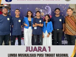 Tim Musikalisasi SMA 4 Ambon Jawara Tingkat Nasional