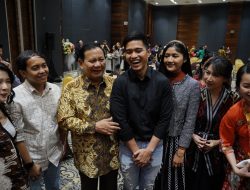 Prabowo Subianto Bertemu Kaesang di HUT-nya Luhut