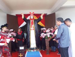 Perarakan Arca Kristus Raja dalam Bingkai Toleransi di Kota Ambon
