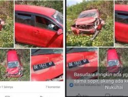Kecelakaan di Taniwel, Mobil Masuk Jurang Pengemudi Selamat