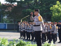 597 Polisi dari Perwira Bintara di Polda Maluku Naik Pangkat