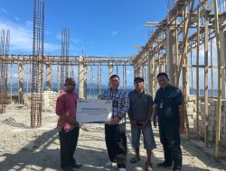 BRI Ambon Bantu Rp100 Juta Untuk Pembangunan Masjid Dusun Batu Dua