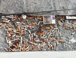 Tak Punya Tempat Sampah, Puntung Rokok ‘Loncat’ Jendela di Kantor Bupati