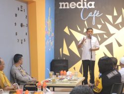 Resmikan Media Cafe, Walikota Ambon Minta Tampilkan Menu Khas Ambon