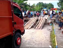 Bergerak Cepat Tangani Jembatan Masika II,   Balai Jalan: Sudah Bisa Dilewati Kendaraan