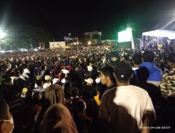 Ribuan Warga Padati Lapmer Ambon, Hadiri Nobar Indonesia Vs Uzbekistan