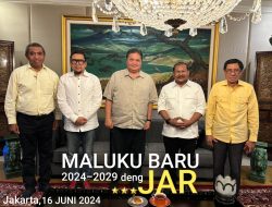 Ditemani Ety Sahuburua, JAR Temui Ketum Golkar