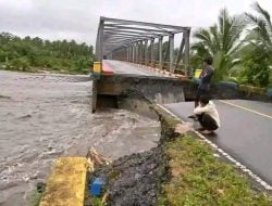 Dua Oprit Jalan Lintas Seram Jebol, Balai Jalan Langsung ke Lokasi