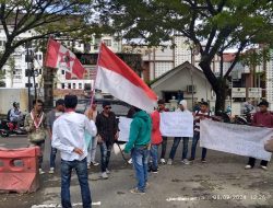 Aktivis GMNI Demo di Kantor Gubernur, Tuding PD Panca Karya Rusak Lingkungan