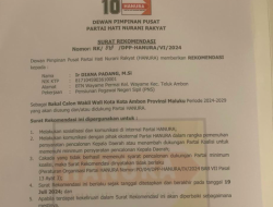 Lobi Diana Padang Bisa Ubah Formasi Pasang Balon Walikota-Wawali Ambon