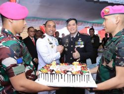 Prajurit Marinir Siap Back-up Polresta Ambon