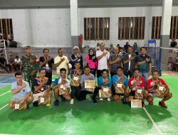 Pasangan Alimun-Albilal Juarai Badminton Kapolres SBT Cup 2024