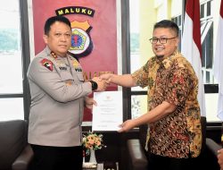 BPK RI Serahkan Laporan Dugaan Korupsi di Buru ke Kapolda Maluku