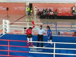 Taklukan Atlet Maluku, Sulut Raih Emas di Cabang Muaythai