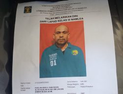 Akibat Lalai, Napi Kabur dari Lapas Kelas III Namlea