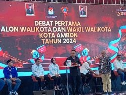 Debat Perdana Pilwalkot Ambon, Masing-masing Calon Paparkan Cara Mereka Layani Publik