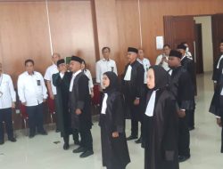 Sembilan Anggota Pengacara Syari’ah Maluku Resmi Jadi Advokat