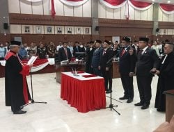 Benhur Resmi Ketua DPRD Maluku, Fauzan, Johan dan Azis Wakil Ketua