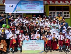 BAF Bantu 680 Anak di Maluku Mendapat Akses Pendidikan Layak