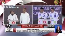 Debat kandidat Gubernur Maluku