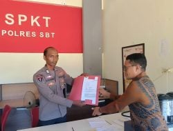 Diduga Sebarkan Informasi Bohong,Pria Ini Dilaporkan ke Polres SBT