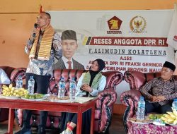 Reses ke SBB, Anggota DPR RI: Terima Kasih Sudah Pilih Gerindra, dan Hendrik Lewerissa