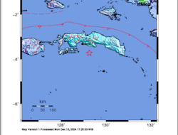 Gempa Magnitudo 5,6 Guncang Tehoru Maluku Tengah, BMKG Pastikan Tidak Berpotensi Tsunami