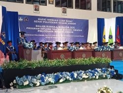 878 Mahasiswa Diwisudakan, Politeknik Ambon Tambah 1 Jurusan Baru