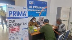 BRI Cabang Ambon memberikan pelayanan kesehatan gratis kepada nasabah pensiunannya.